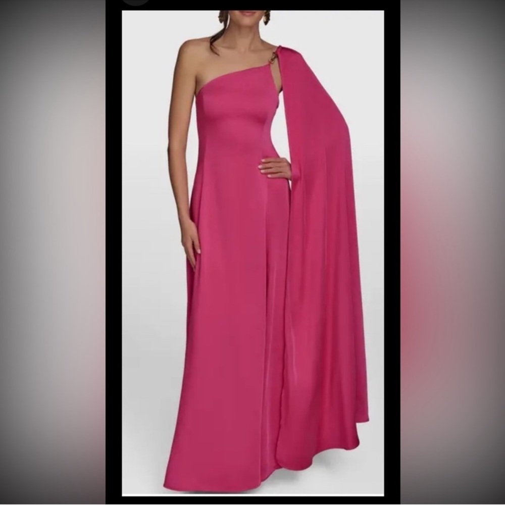 Donna Karen CHAIN BACK GOWN